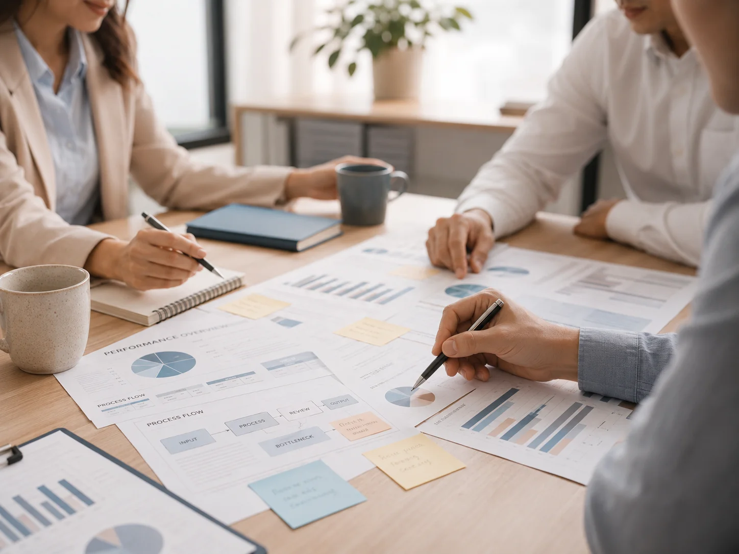 Cégvezetői szintlépés folyamatábra – Time Management Program